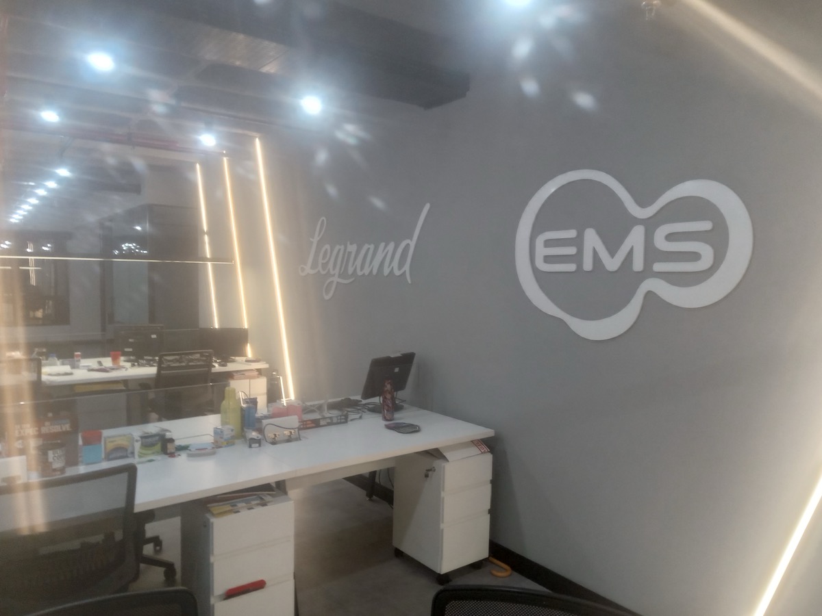 Letra 3D instalada pela AM Projeta